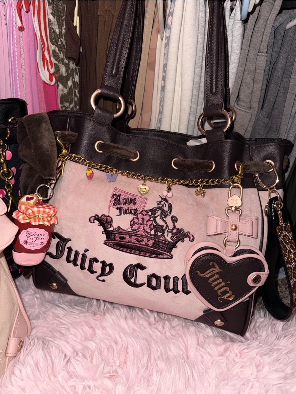 Juicy Couture “Crown Tote” Daydreamer